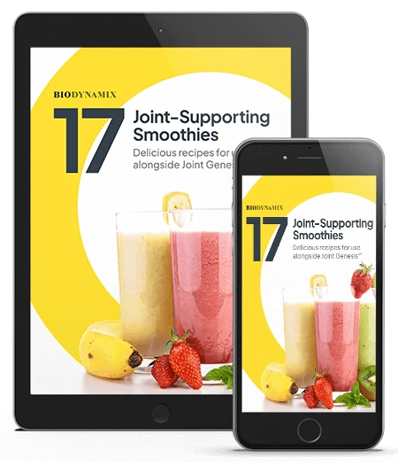 Joint Genesis Bonus #1: 17 Joint-Supporting Smoothies ebook